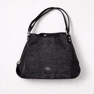 Coach Edie Shoulder Bag 31 In Signature Jacquard